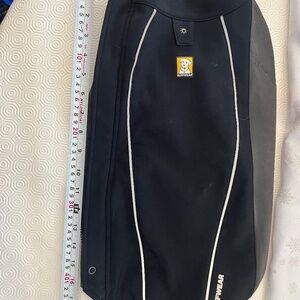 Ruffwear dog coat- black and grey- size small